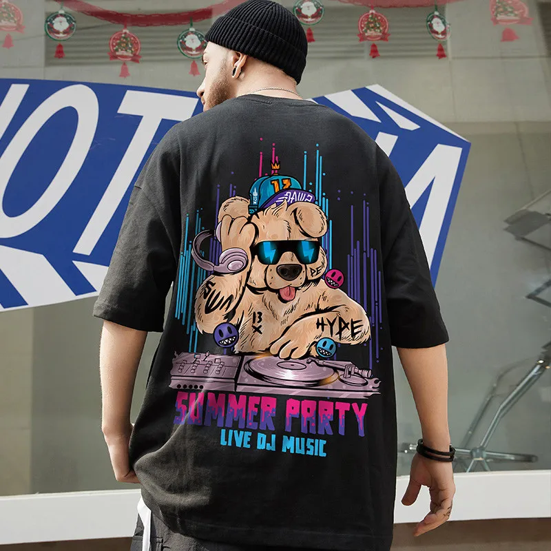 YlSHioo Hip Hop Style Half Sleeved Big Shirts Men Clothing Summer Men Fashion 2022 Oversized DJ Bear Tees Clothes Young Tshirt
YlSHioo Hip Hop Style Half Sleeved Big Shirts Men Clothing Summer Men Fashion 2022 Oversized DJ Bear Tees Clothes Young Tshirt
