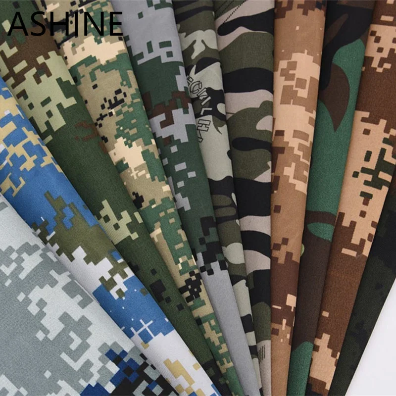 Polyester Army Military Camouflage Fabric Sleeping bags seat cover tablecloth Outdoor Fabric 1.5 width
Polyester Army Military Camouflage Fabric Sleeping bags seat cover tablecloth Outdoor Fabric 1.5 width