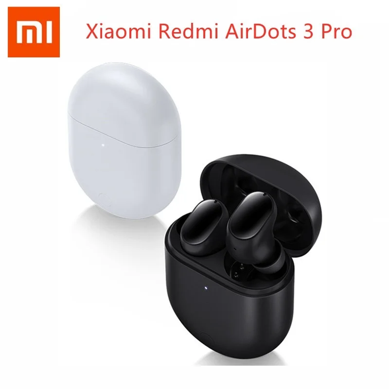 

Xiaomi Redmi AirDots 3 Pro Bluetooth Earbuds TWS Headset with Qi Wireless Charging 35dB Active Noise Cancellation Earphone