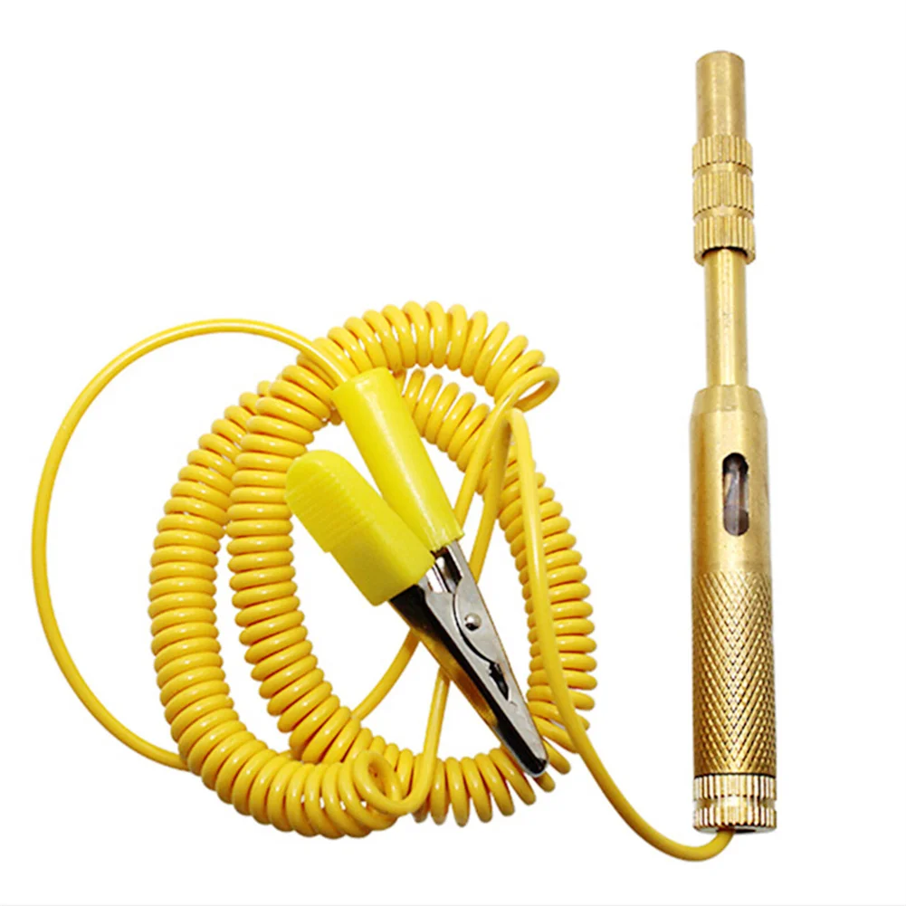 1 * Car Test Pencil Voltage Tester Car Repair Induction Brass Telescopic Test Pen Car Truck Circuit Spring Wire Test Pen
1 * Car Test Pencil Voltage Tester Car Repair Induction Brass Telescopic Test Pen Car Truck Circuit Spring Wire Test Pen