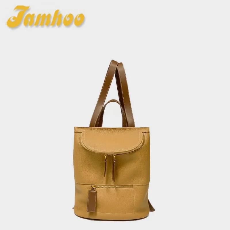 Новый большой дорожный рюкзак Jamhoo с защитой от кражи, толстый кожаный рюкзак того для женщин, стильный женский рюкзак для колледжа
Новый большой дорожный рюкзак Jamhoo с защитой от кражи, толстый кожаный рюкзак того для женщин, стильный женский рюкзак для колледжа