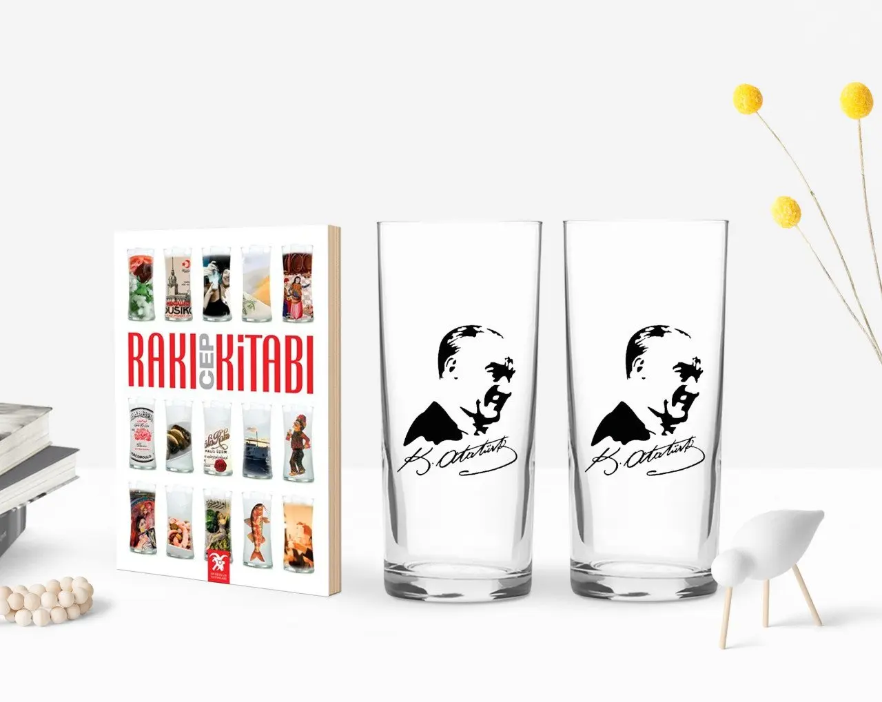 BK дома напечатаны Ататюрк тематические двойной Arrack чашки и раки мобильный Гостевая книга свадебный подарок Seti-26
BK дома напечатаны Ататюрк тематические двойной Arrack чашки и раки мобильный Гостевая книга свадебный подарок Seti-26