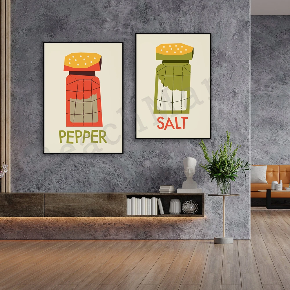 Mid Century Modern Kitchen Art Prints, Retro Vintage Kitchen Art, Food Lover Gift, Salt Pepper Shakers, PRINTABLE
Mid Century Modern Kitchen Art Prints, Retro Vintage Kitchen Art, Food Lover Gift, Salt Pepper Shakers, PRINTABLE