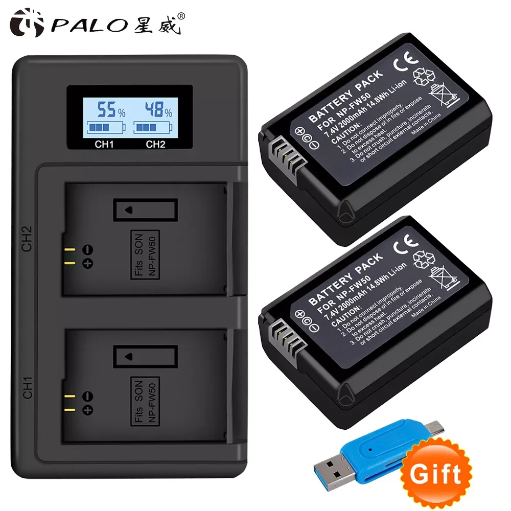NEW2023 PALO 2000mAh NP-FW50 NP FW50 NPFW50 Battery Akku + LCD Dual for Sony Alpha a6500 a6300 a6000 a5000 a3000 NEX-3 a7 7R a7R
NEW2023 PALO 2000mAh NP-FW50 NP FW50 NPFW50 Battery Akku + LCD Dual for Sony Alpha a6500 a6300 a6000 a5000 a3000 NEX-3 a7 7R a7R
