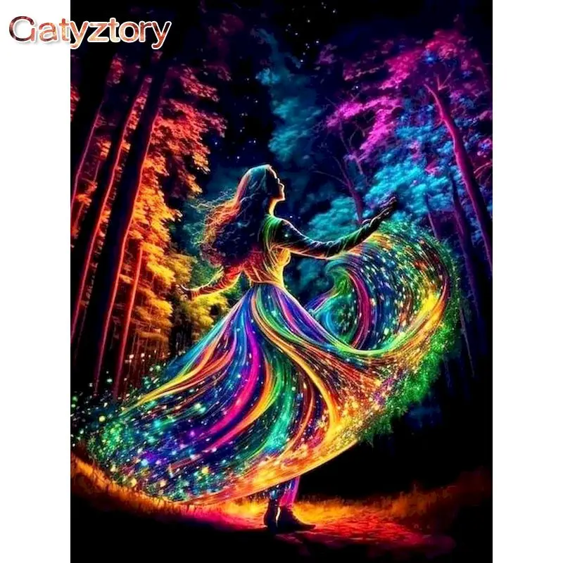 GATYZTORY Frameless Painting By Numbers For Adults Kids Unique Gift HandPainted Colorful Skirt Women Figure Oil Paints Wall Deco
GATYZTORY Frameless Painting By Numbers For Adults Kids Unique Gift HandPainted Colorful Skirt Women Figure Oil Paints Wall Deco