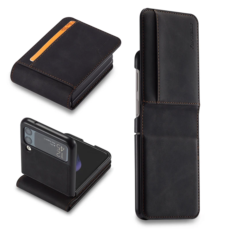 Wallet Case For Samsung Galaxy Z Flip 4 Cover Leather Card Slots Luxury Business Magnetic Phone Shell
Wallet Case For Samsung Galaxy Z Flip 4 Cover Leather Card Slots Luxury Business Magnetic Phone Shell