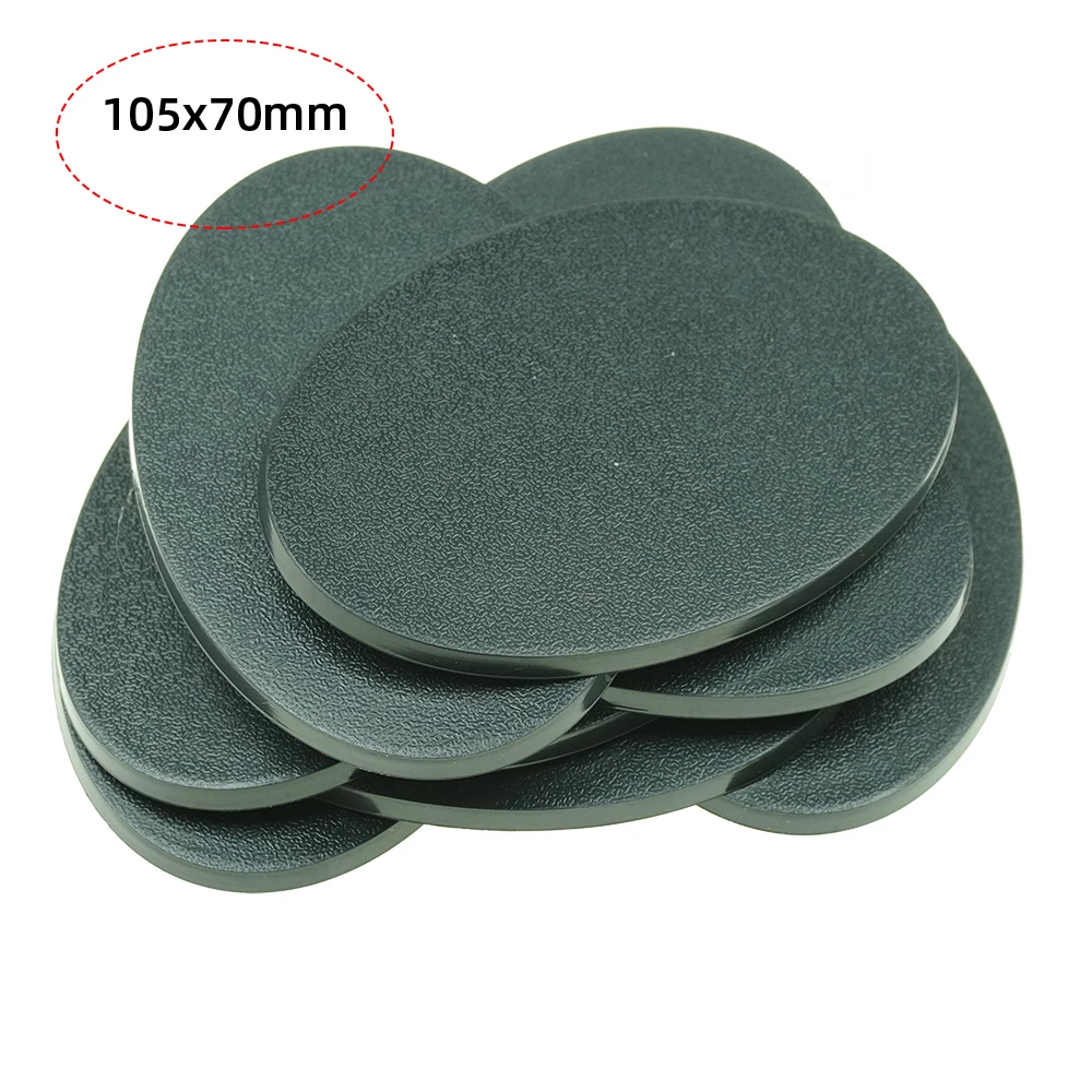 Ellipse Bases 105*70mm Chess Base 75*42mm Base 170*105mm Gaming Miniatures Plastic Round Bases 10pcs
Ellipse Bases 105*70mm Chess Base 75*42mm Base 170*105mm Gaming Miniatures Plastic Round Bases 10pcs
