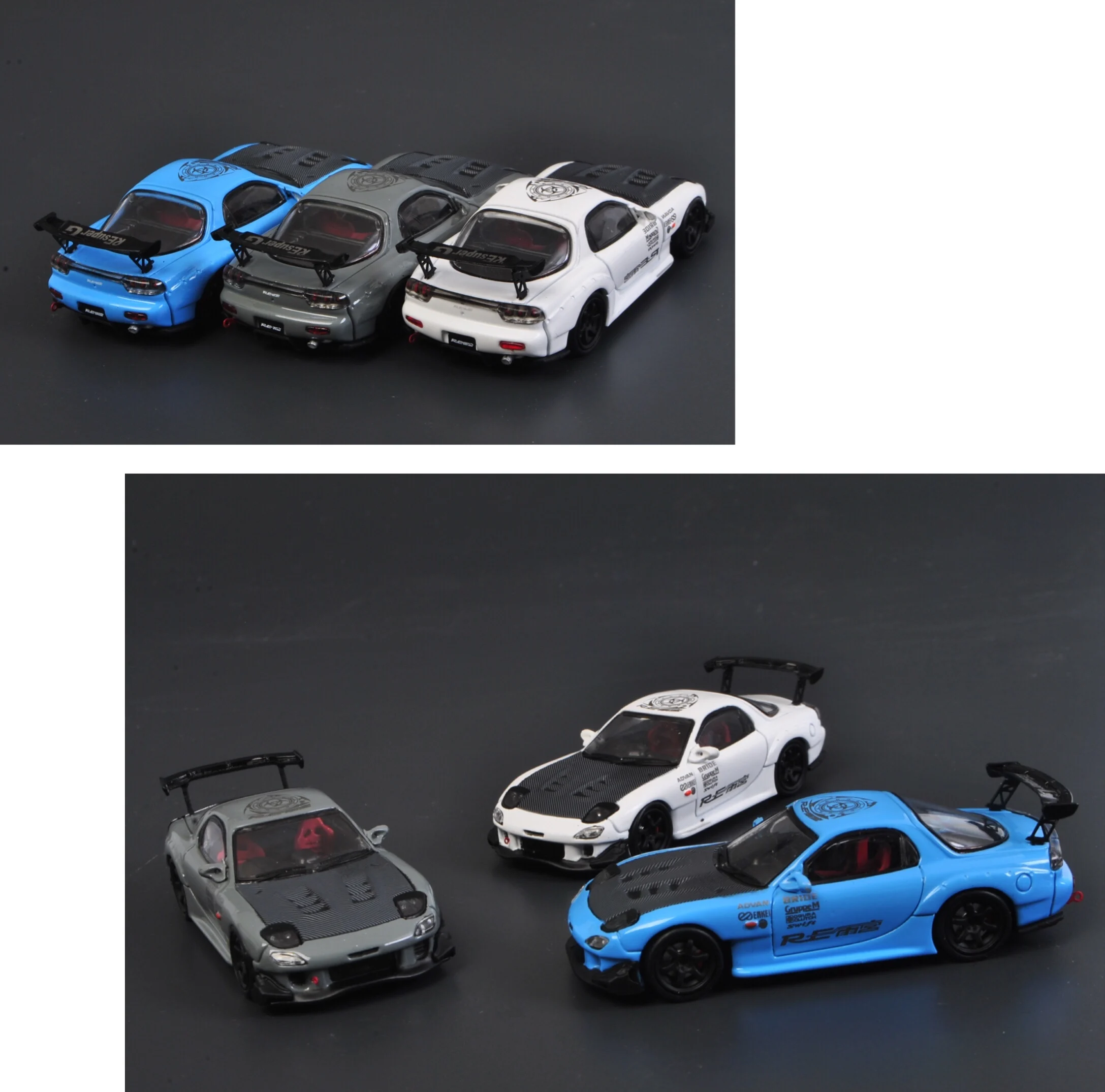 master 1:64 Mazda RX7 Amemiya alloy car model collection ornaments free shipping
master 1:64 Mazda RX7 Amemiya alloy car model collection ornaments free shipping