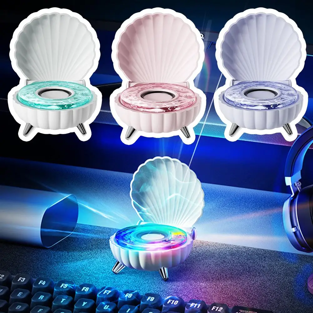 Мини-портативный Bluetooth-динамик TWS-соединение Стереоплеер Bluetooth со световой