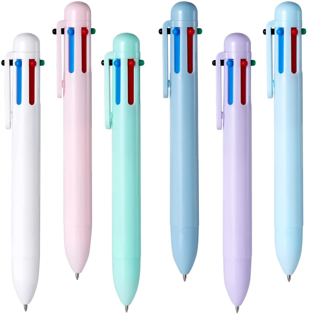 50Pcs Multicolor Retractable Macaron 6-in-1 Color 0.5mm Fine Point Ballpoint Pens For Office School Supplies Students Kids Gift
50Pcs Multicolor Retractable Macaron 6-in-1 Color 0.5mm Fine Point Ballpoint Pens For Office School Supplies Students Kids Gift