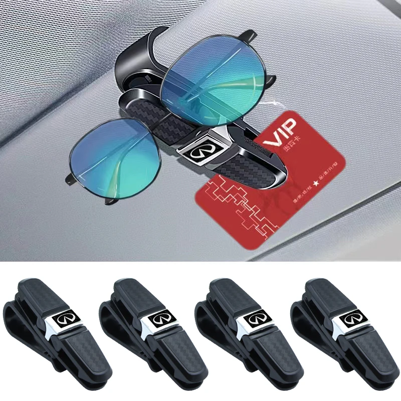 Car Sun Visor Glasses Case Sunglasses Card Ticket Clip for INFINITI FX35 Q70 Q50 QX50 QX70 QX80 M37 G35 G37 FX37 Q30 M35 I30 QX4
Car Sun Visor Glasses Case Sunglasses Card Ticket Clip for INFINITI FX35 Q70 Q50 QX50 QX70 QX80 M37 G35 G37 FX37 Q30 M35 I30 QX4