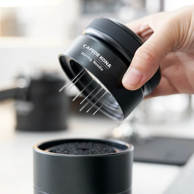 58mm Stainless Steel Coffee Needle Powder Dispenser Coffee Machine To Loosen Powder and Adjust Powder Dispenser Coffee Appliance
58mm Stainless Steel Coffee Needle Powder Dispenser Coffee Machine To Loosen Powder and Adjust Powder Dispenser Coffee Appliance