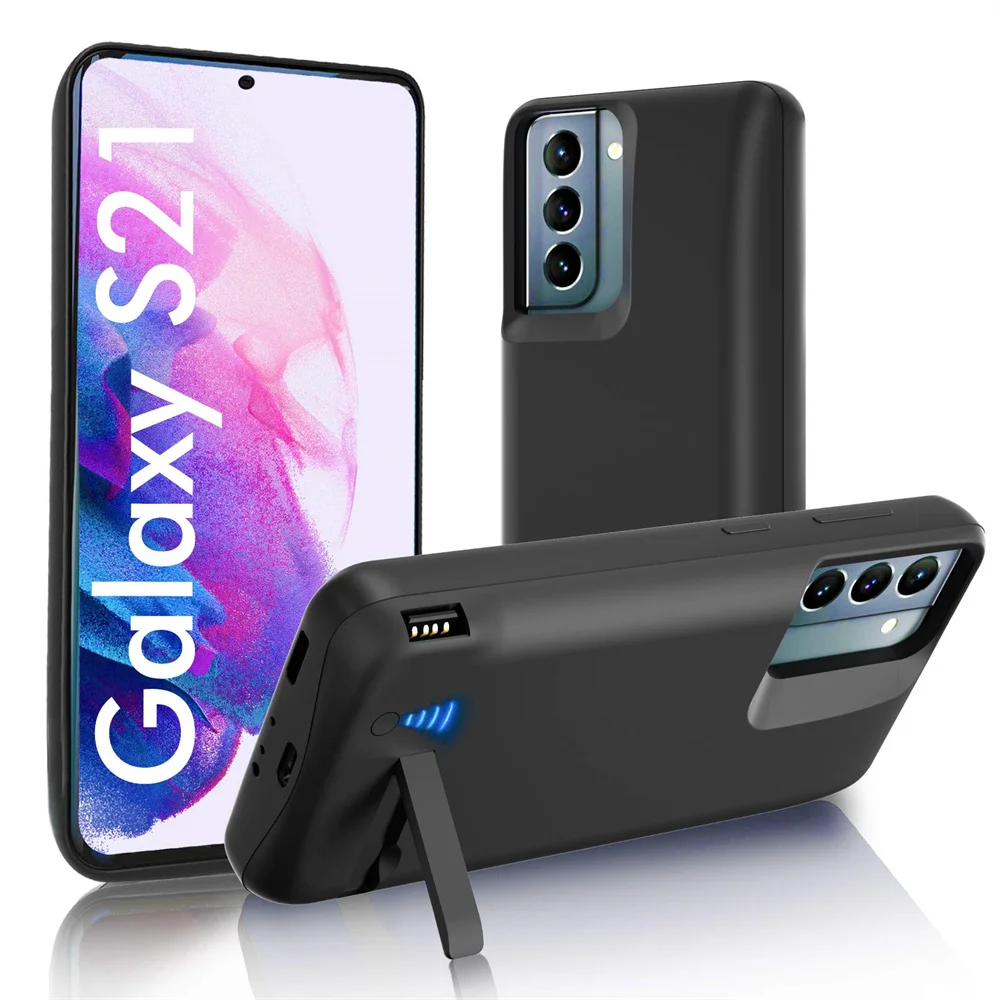 External Battery Charger Case For Samsung Galaxy S21 Ultra S21 Plus Charging Case Portable Mobile Phones Powerbank Charger Cover
External Battery Charger Case For Samsung Galaxy S21 Ultra S21 Plus Charging Case Portable Mobile Phones Powerbank Charger Cover