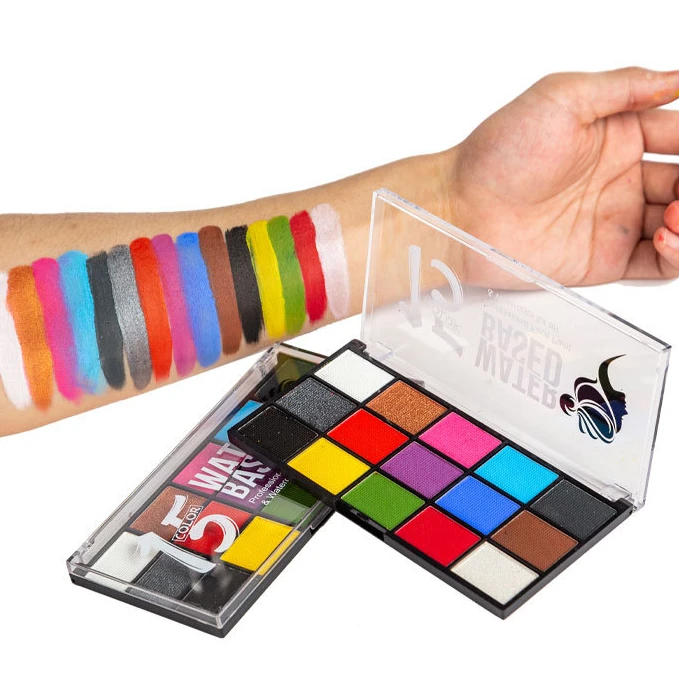 Multicolor Face Body Paints Flash Tattoo kids face Party Makeup Dress Beauty Palette kit make up set face painting wholesale
Multicolor Face Body Paints Flash Tattoo kids face Party Makeup Dress Beauty Palette kit make up set face painting wholesale