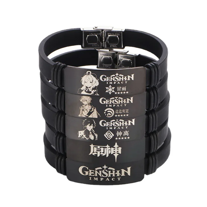 Hot Game Genshin Impact Bracelet Anime Element Vision God's Eye Men Punk Fashion Leather Bracelets for Women Bangle Jewelry Gift
Hot Game Genshin Impact Bracelet Anime Element Vision God's Eye Men Punk Fashion Leather Bracelets for Women Bangle Jewelry Gift
