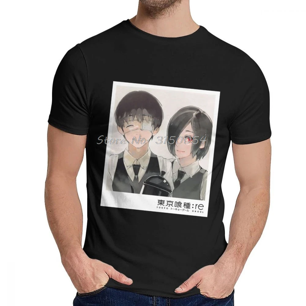 Мужская футболка с круглым вырезом из японского Аниме Tokyo Ghoul Kaneki Ken, Мужская хлопковая футболка с круглым вырезом, крутые футболки, топы Harajuku
Мужская футболка с круглым вырезом из японского Аниме Tokyo Ghoul Kaneki Ken, Мужская хлопковая футболка с круглым вырезом, крутые футболки, топы Harajuku