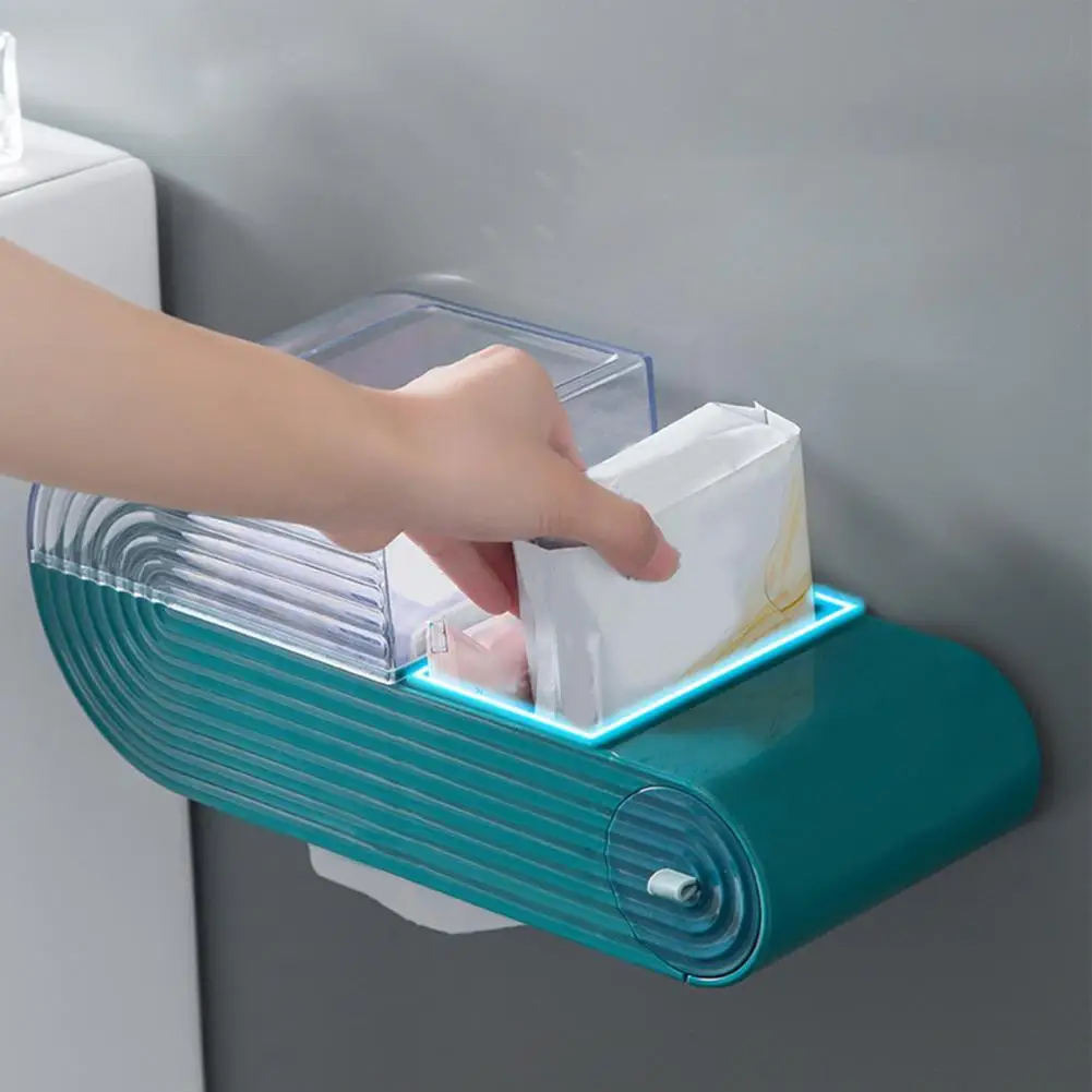 Легкий Гладкий пыленепроницаемый держатель для туалетной бумаги для ванной 
Легкий Гладкий пыленепроницаемый держатель для туалетной бумаги для ванной