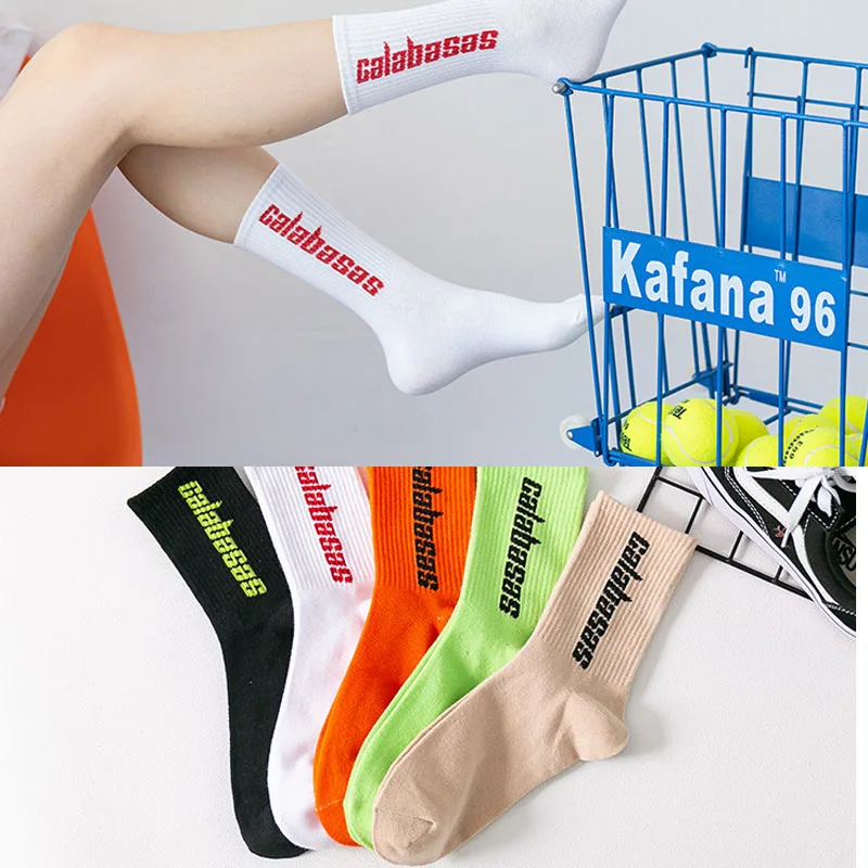 Socks Women's Solid Color Street Sports Tide Sock English Alphabet Hip-hop Skateboard Stockings Korean Version In The Tube Socks
Socks Women's Solid Color Street Sports Tide Sock English Alphabet Hip-hop Skateboard Stockings Korean Version In The Tube Socks