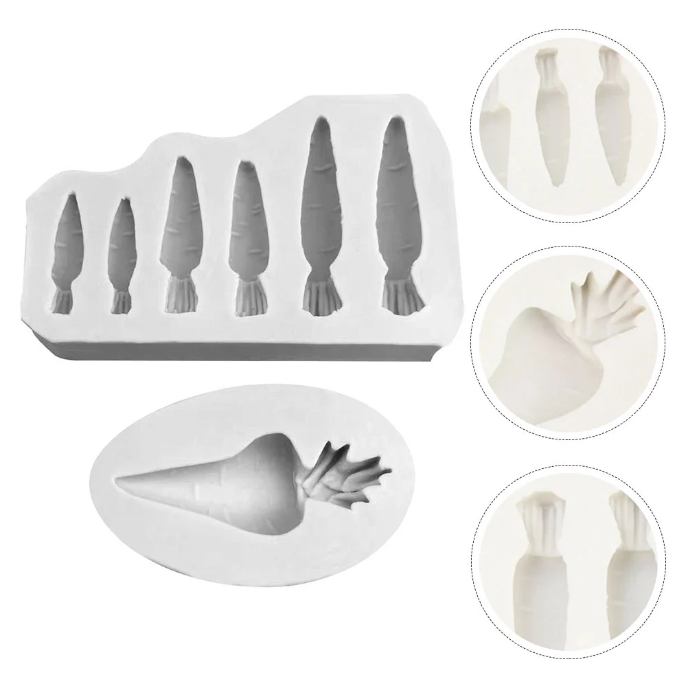 2Pcs Easter Baking Molds Silicone Cake Molds Easter Cookie Mold Trays Carrot Molds for Festival Home Baking Easter
2Pcs Easter Baking Molds Silicone Cake Molds Easter Cookie Mold Trays Carrot Molds for Festival Home Baking Easter
