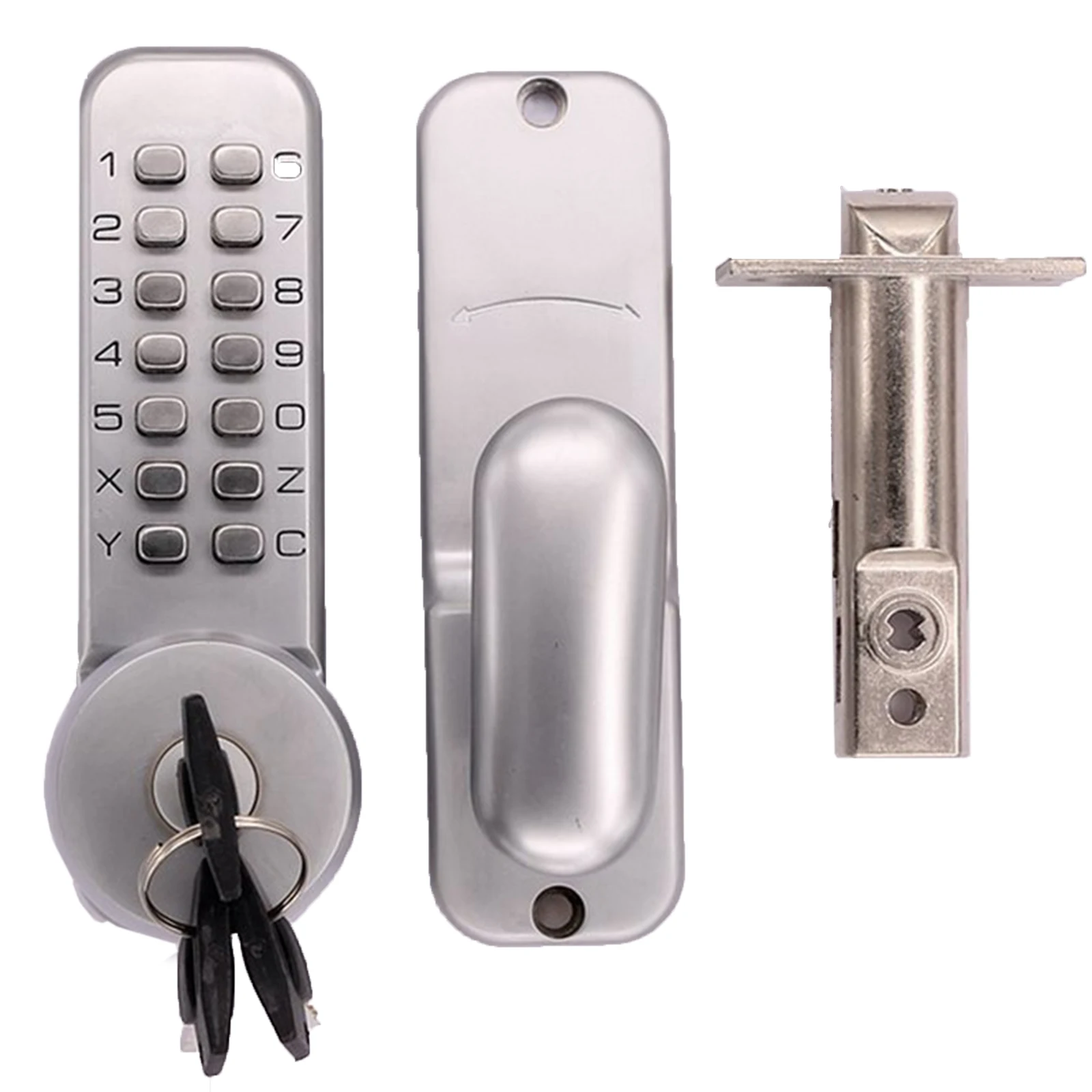 Mechanical Door Lock Digital Mechanical Code Door Lock Waterproof Door Locks with Keypads Easy To Install waterproof waterproof
Mechanical Door Lock Digital Mechanical Code Door Lock Waterproof Door Locks with Keypads Easy To Install waterproof waterproof
