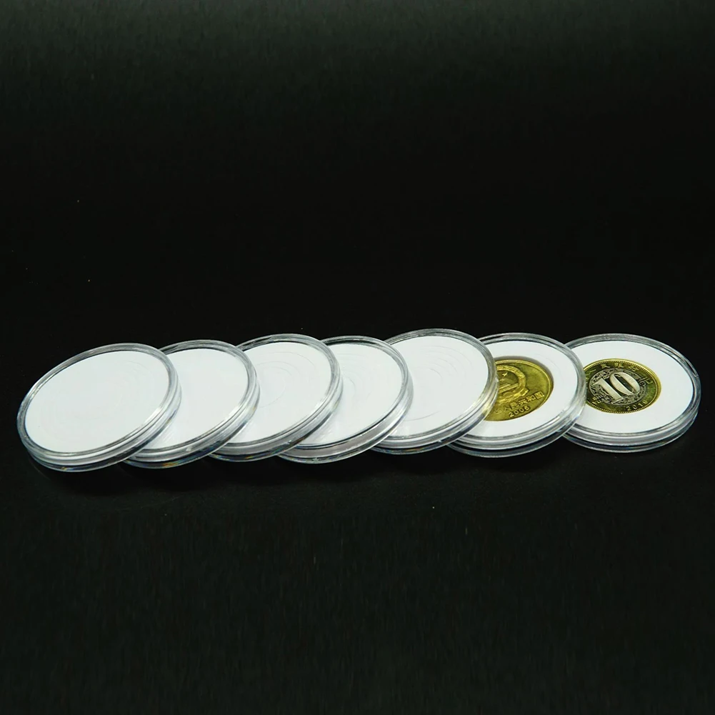 10/25pcs 46mm Coin Holder Transparent Plastic Coin Holder Coin Capsules Storage Box Collect Protect Coin Tools Coin Holder
10/25pcs 46mm Coin Holder Transparent Plastic Coin Holder Coin Capsules Storage Box Collect Protect Coin Tools Coin Holder