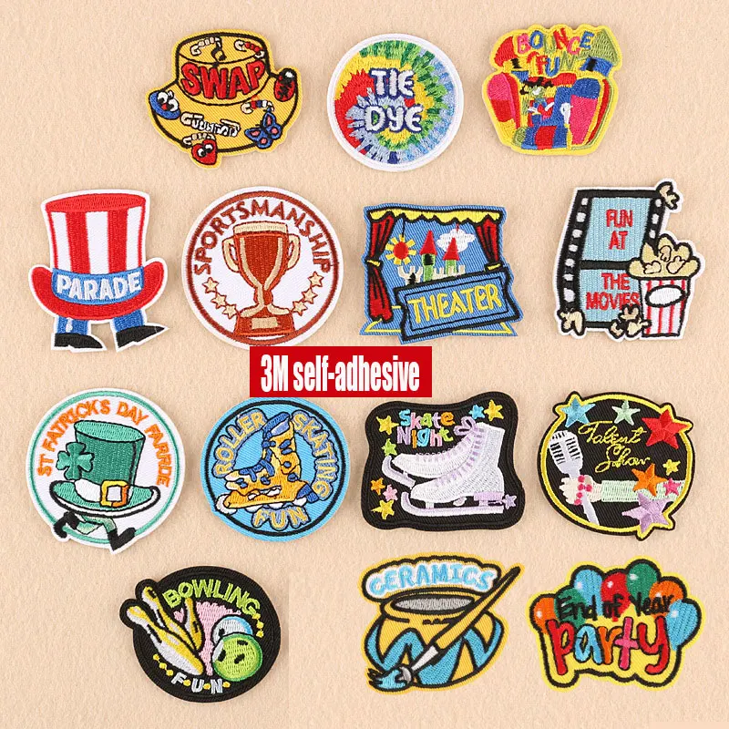 Self-adhesive Embroidered Cloth Stickers, Shoes and Hat Shape Patches, Double-sided Adhesive Letters, Clothing Accessories
Self-adhesive Embroidered Cloth Stickers, Shoes and Hat Shape Patches, Double-sided Adhesive Letters, Clothing Accessories