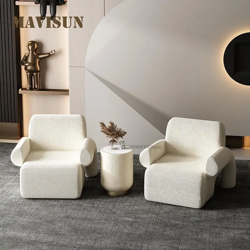 Northern Europe Simple Sofa Chairs White Blue Small Apartment Living Room Light Luxury Leisure Chairs Personality Balcony Hotel
Northern Europe Simple Sofa Chairs White Blue Small Apartment Living Room Light Luxury Leisure Chairs Personality Balcony Hotel