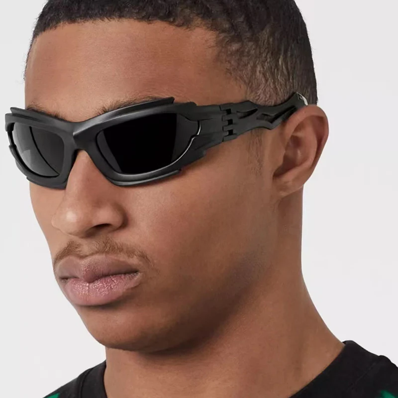 Y2K Sports Star Steampunk Sunglasses Men Women 2023 Luxury Brand Rectangle Sun Glasses for Male Punk 2000's Eyewear Shades Uv400
Y2K Sports Star Steampunk Sunglasses Men Women 2023 Luxury Brand Rectangle Sun Glasses for Male Punk 2000's Eyewear Shades Uv400
