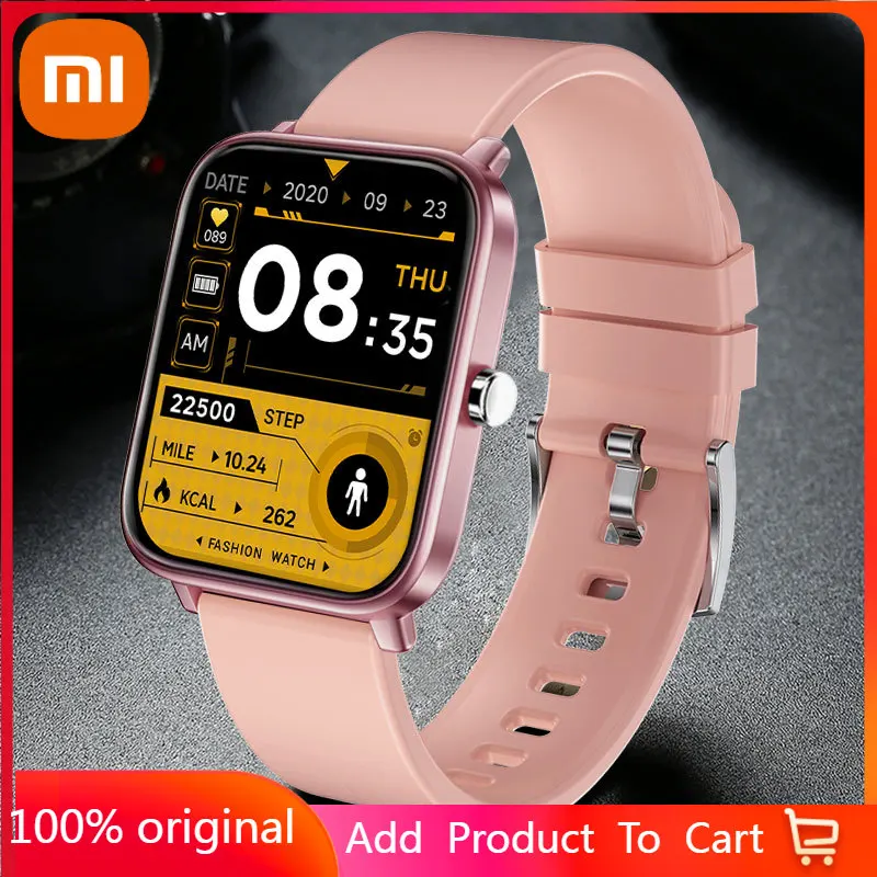 Xiaomi Smart Watch Men Blood Pressure Waterproof Smartwatch Women Heart Rate Monitor Fitness Tracker Watch Sport For Android IOS
Xiaomi Smart Watch Men Blood Pressure Waterproof Smartwatch Women Heart Rate Monitor Fitness Tracker Watch Sport For Android IOS