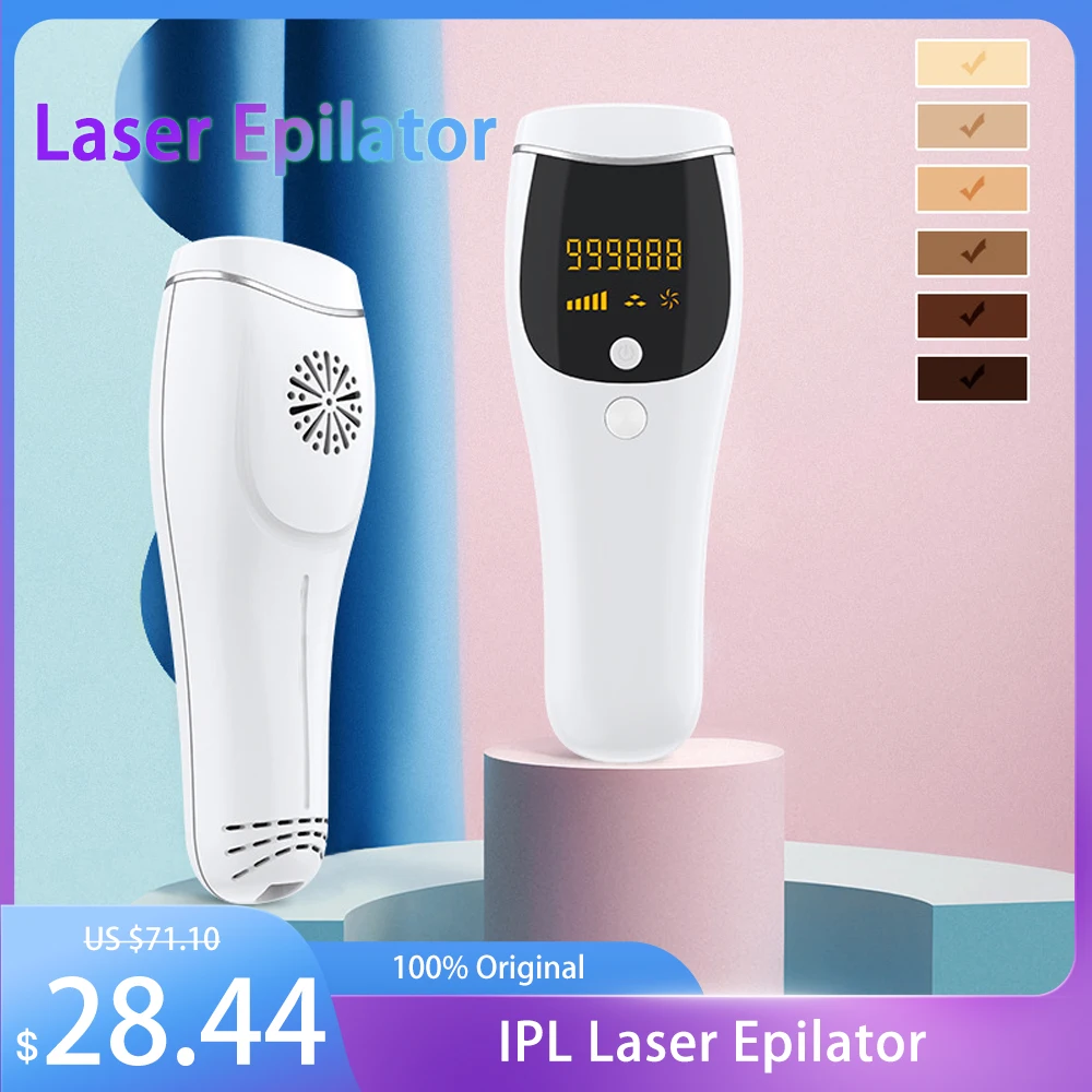 IPL Hair Removal 990000 Flashes Laser Epilator for Women Photoepilator Body Face Bikini Hair Removal Skin Machine Beauty Health
IPL Hair Removal 990000 Flashes Laser Epilator for Women Photoepilator Body Face Bikini Hair Removal Skin Machine Beauty Health