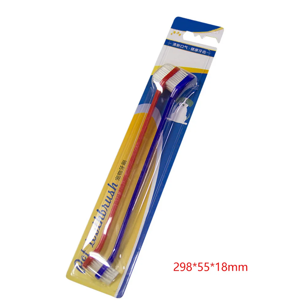 2pcs Oral Hygiene Double-end Cat Manual Dog Dental Care Pet Toothbrush Cleaning Supplies
2pcs Oral Hygiene Double-end Cat Manual Dog Dental Care Pet Toothbrush Cleaning Supplies