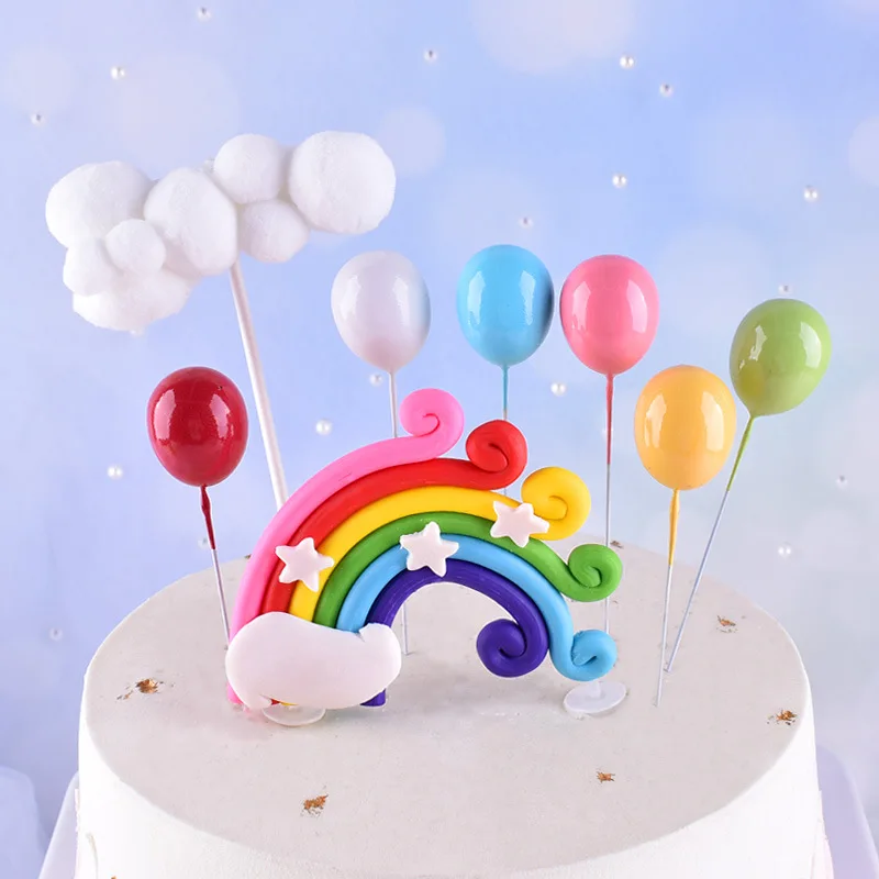Cake Decoration Color Balloon Birthday Cake Insertion Cake Decoration Card Creative Confession Balloon Baking Decoration
Cake Decoration Color Balloon Birthday Cake Insertion Cake Decoration Card Creative Confession Balloon Baking Decoration