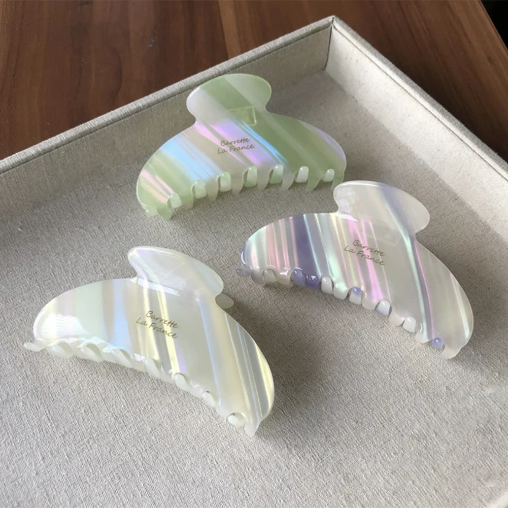 Корейский элегантный красочный зажим для волос из ацетата, зажим для волос на тыльную сторону, большая заколка для волос, простой зажим для ...
Корейский элегантный красочный зажим для волос из ацетата, зажим для волос на тыльную сторону, большая заколка для волос, простой зажим для ...