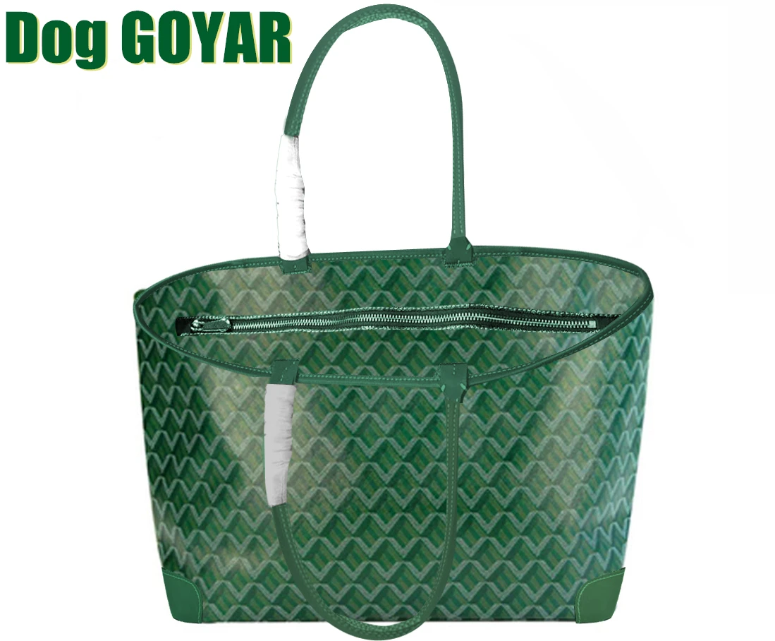 

Dog Goyar Totes bag Women bag Genuine leather hobo zipper Single shoulder Highest quality shoulde tote single-sided Real handbag