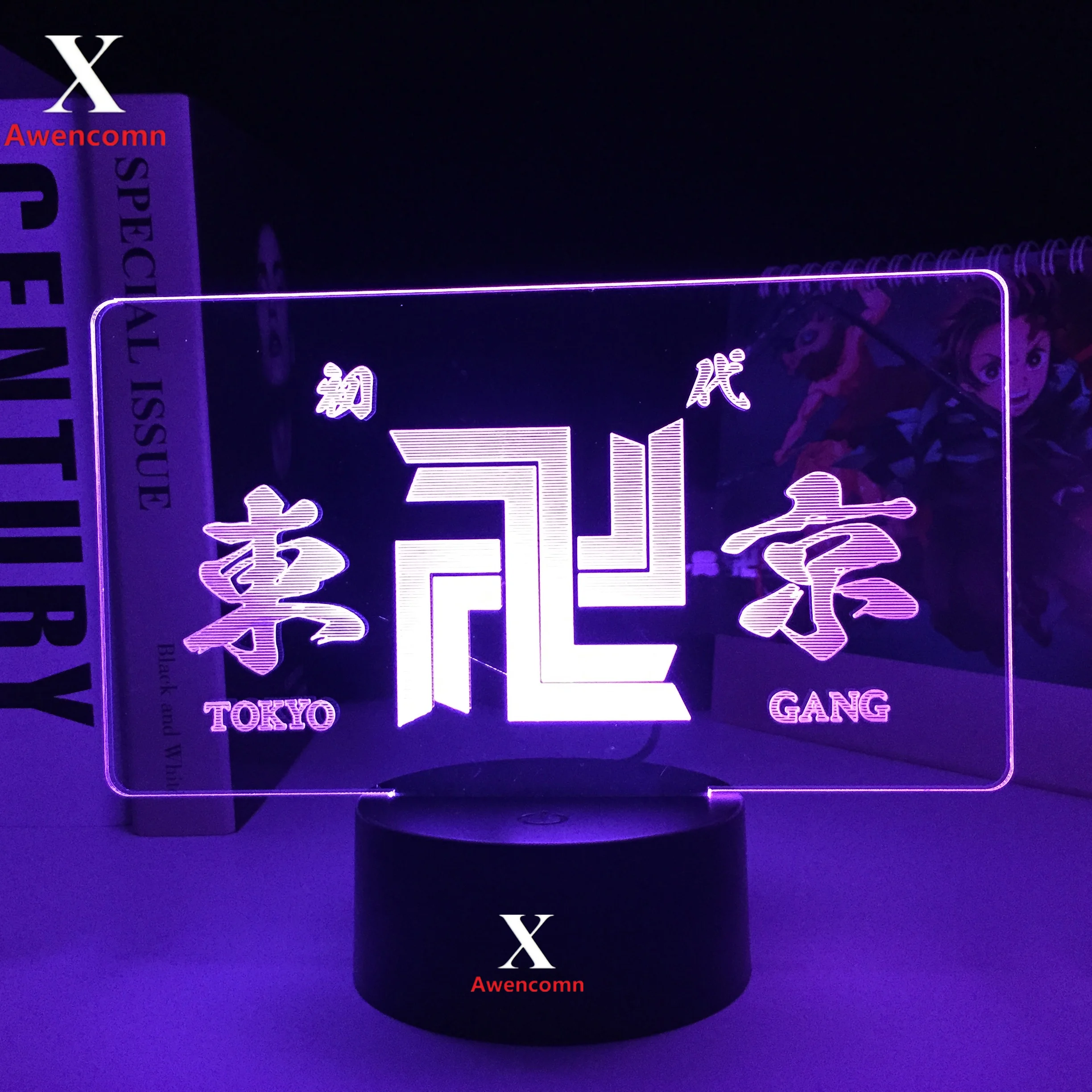Anime Tokyo Revengers LED Light for Child Bedroom Decor Kids Birthday Gift Night Light Manga Room 3D Desk Lamp Tokyo Revengers
Anime Tokyo Revengers LED Light for Child Bedroom Decor Kids Birthday Gift Night Light Manga Room 3D Desk Lamp Tokyo Revengers