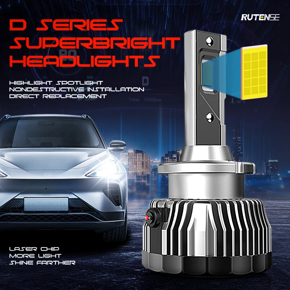 Светодиодные лампы для автомобильных фар RUTENSE D1S светодиодный D3S D2S D2R D4S D4R D5 D8, 70 Вт
Светодиодные лампы для автомобильных фар RUTENSE D1S светодиодный D3S D2S D2R D4S D4R D5 D8, 70 Вт