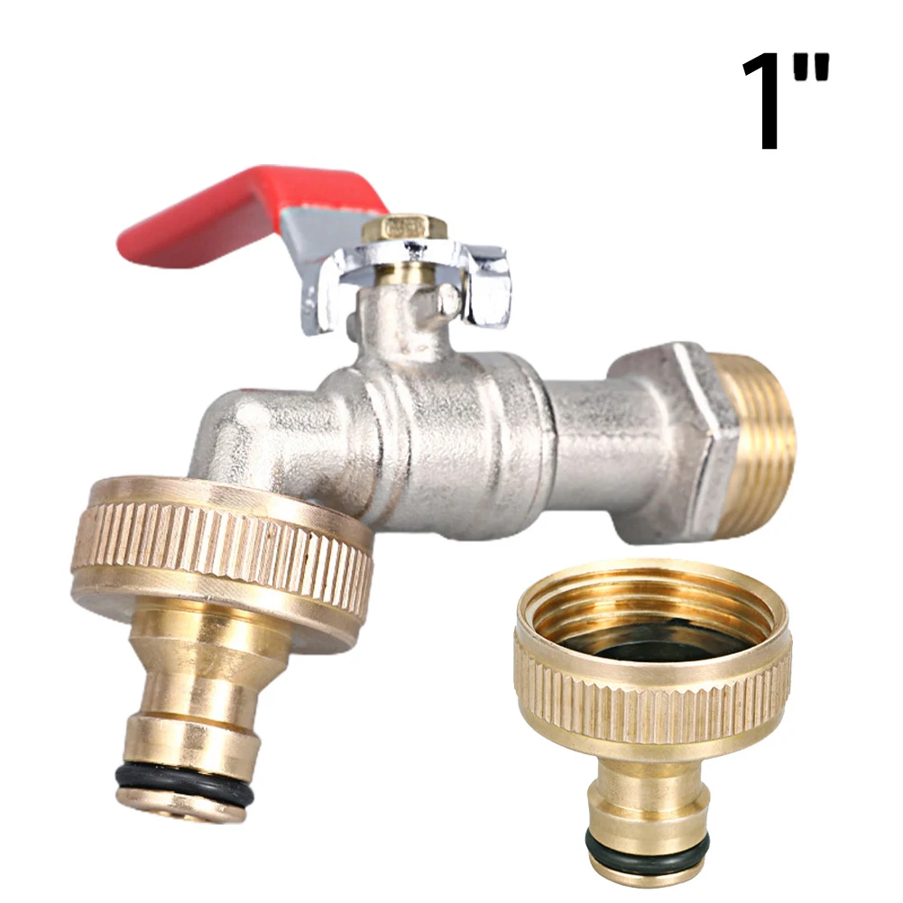 Fitting Hose Tap Connector Garden Adapter Golden Tap Faucet Water Pipe Connector 1inch BSPF 36*31mm Brass+Rubber Durable
Fitting Hose Tap Connector Garden Adapter Golden Tap Faucet Water Pipe Connector 1inch BSPF 36*31mm Brass+Rubber Durable