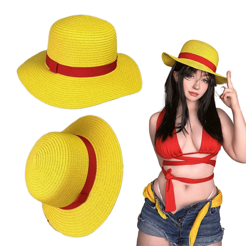 Anime Luffy Straw Hat Cap One Piece Cosplay Sun Protection Hat Summer Sun Hat Straw Hats Beach Hat for Men Women
Anime Luffy Straw Hat Cap One Piece Cosplay Sun Protection Hat Summer Sun Hat Straw Hats Beach Hat for Men Women