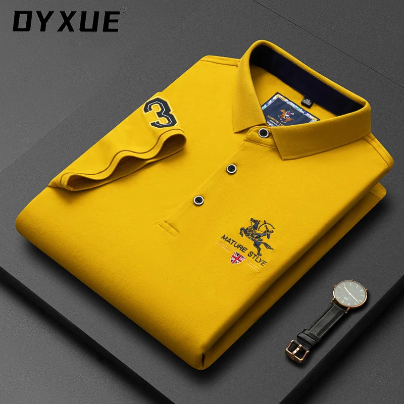 Дизайнерские футболки-поло DYXUE с логотипом бренда 2022, мужские футболки-поло, деловая Роскошная Одежда с вышивкой, летняя мужская одежда с ко...
Дизайнерские футболки-поло DYXUE с логотипом бренда 2022, мужские футболки-поло, деловая Роскошная Одежда с вышивкой, летняя мужская одежда с ко...