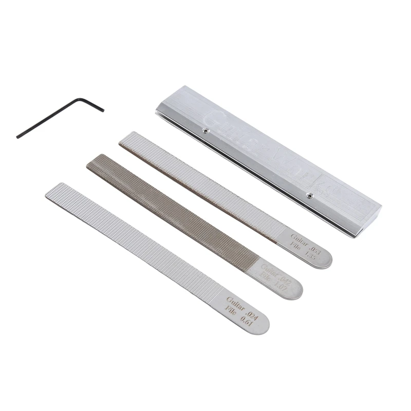 Guitar Fret File Guitar Nut Files Fret Crowning Slot Filing Luthier Repair Tool For Guitar Stringed Instruments
Guitar Fret File Guitar Nut Files Fret Crowning Slot Filing Luthier Repair Tool For Guitar Stringed Instruments