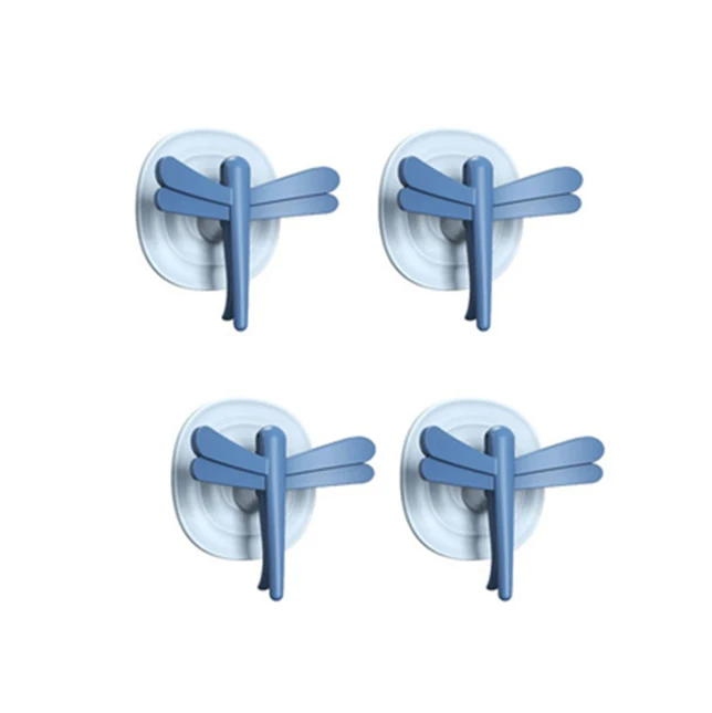 4PCS Dragonfly Self Adhesive With Hook Suction Cup Hanger Kitchen Fridge Wall Hanger Bathroom Kitchen Supplies Hooks
4PCS Dragonfly Self Adhesive With Hook Suction Cup Hanger Kitchen Fridge Wall Hanger Bathroom Kitchen Supplies Hooks