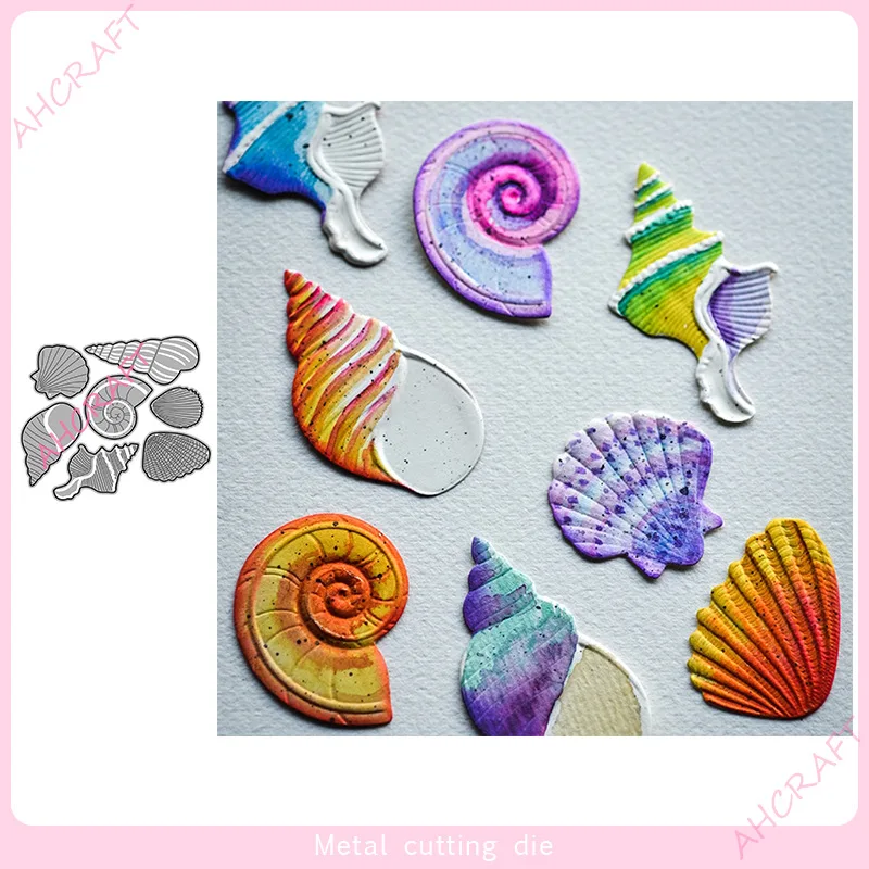 2023 New arrivals shell conch metal carbon steel cutting knife die DIY etching knife die material scrapbook accessories
2023 New arrivals shell conch metal carbon steel cutting knife die DIY etching knife die material scrapbook accessories