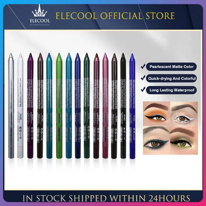 14 Colors Glitter Eyeliner Pencil Set Eyeshadow Waterproof Diamond Matte Pearl Matte Colorful Eye Liner Delineador Makeup TSLM1
14 Colors Glitter Eyeliner Pencil Set Eyeshadow Waterproof Diamond Matte Pearl Matte Colorful Eye Liner Delineador Makeup TSLM1