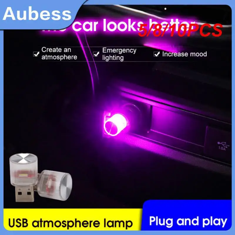 5/8/10PCS Atmosphere Light Universal Mini Decoration Portable Durable Usb Atmosphere Light Car Interior Accessories
5/8/10PCS Atmosphere Light Universal Mini Decoration Portable Durable Usb Atmosphere Light Car Interior Accessories