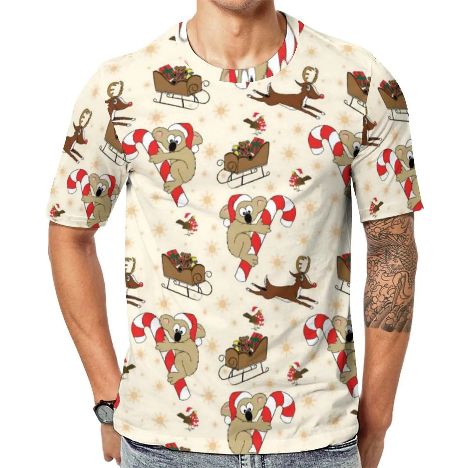 Cute Santa Sloths T-Shirt Happy Holidays Trending T Shirts Man Streetwear Tshirt Premium Short Sleeve Pattern Tops Plus Size 6XL
Cute Santa Sloths T-Shirt Happy Holidays Trending T Shirts Man Streetwear Tshirt Premium Short Sleeve Pattern Tops Plus Size 6XL