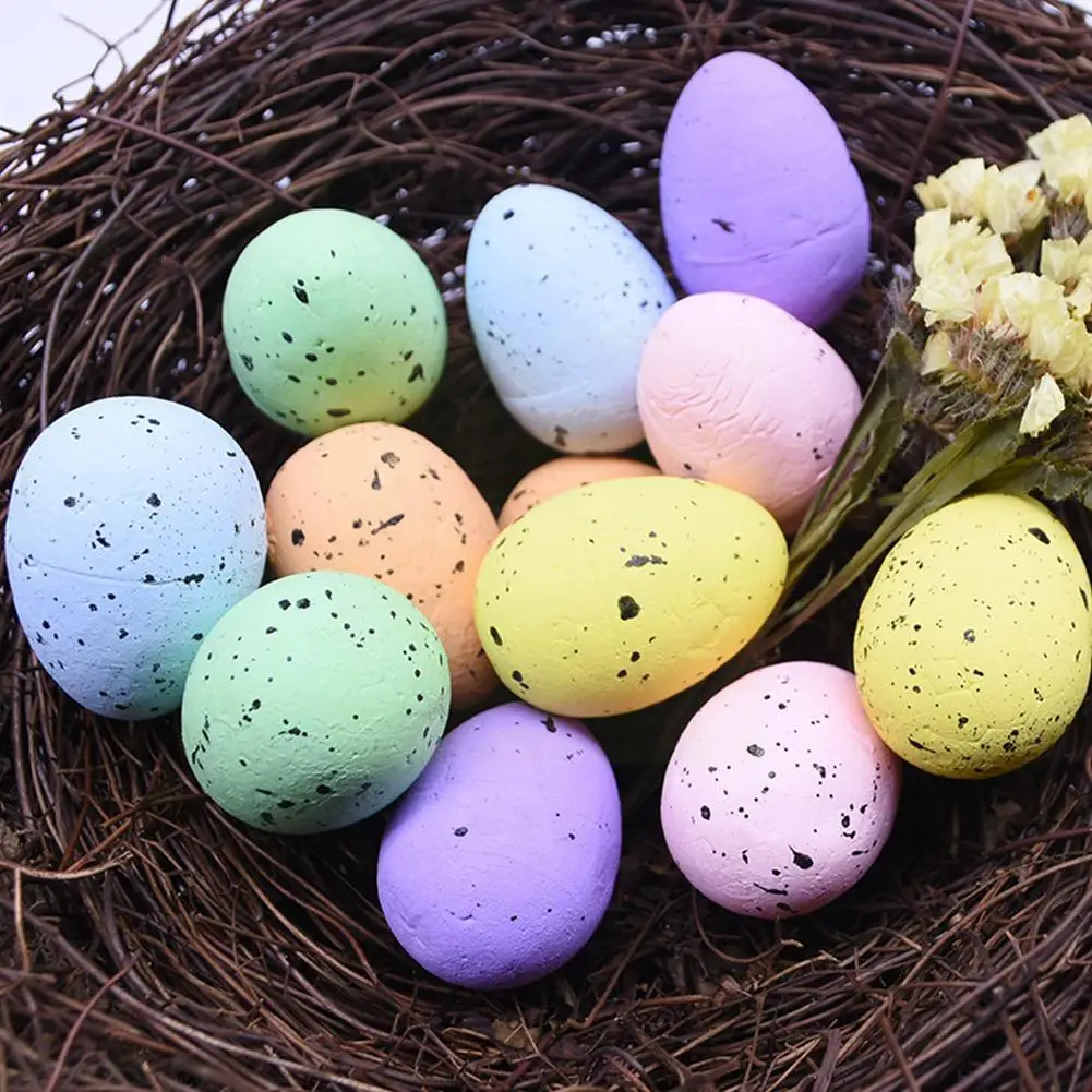 Easter Eggs Artificial Easter Eggs Colorful Foam Eggs Easter Supplies Wreath Eggs Speckled Decoration Party Decor Diy Simul A5x1
Easter Eggs Artificial Easter Eggs Colorful Foam Eggs Easter Supplies Wreath Eggs Speckled Decoration Party Decor Diy Simul A5x1