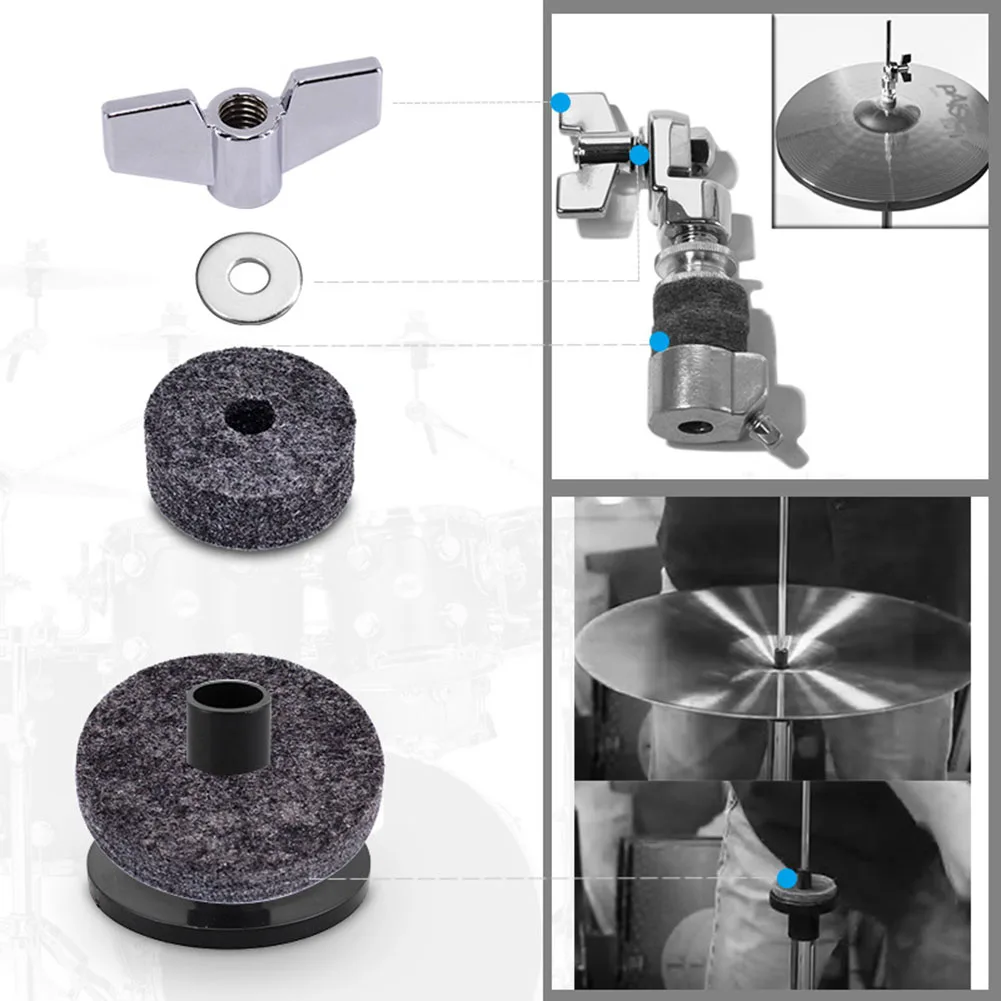 Drum Felt Washers Drums Felt Set Drum Stand Felt Washers Durable Percussion Parts For Most Drums Or Jaw Drums High Quality
Drum Felt Washers Drums Felt Set Drum Stand Felt Washers Durable Percussion Parts For Most Drums Or Jaw Drums High Quality