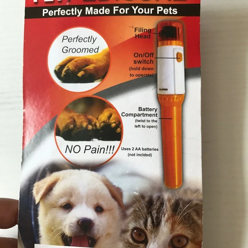 Pet Supplies Automatic Pet Nail Polisher Cat and Dog Electric Nail Polisher
Pet Supplies Automatic Pet Nail Polisher Cat and Dog Electric Nail Polisher