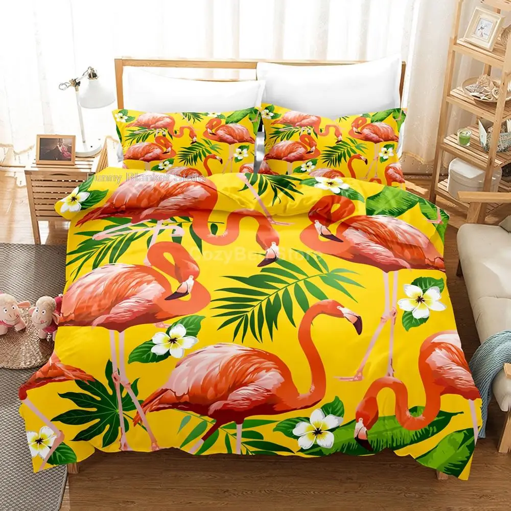 Yellow Flamigo Bedding Set Animal Ins 3d Duvet Cover Sets Comforter Bed Linen Twin Queen King Single Size Fashion Luxury Gift
Yellow Flamigo Bedding Set Animal Ins 3d Duvet Cover Sets Comforter Bed Linen Twin Queen King Single Size Fashion Luxury Gift