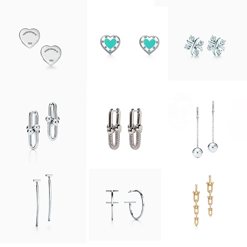 S925 Sterling Silver Hardwear Series Classic Clasp Earrings Earrings Simple Temperament Anti Allergy Versatile Earrings
S925 Sterling Silver Hardwear Series Classic Clasp Earrings Earrings Simple Temperament Anti Allergy Versatile Earrings